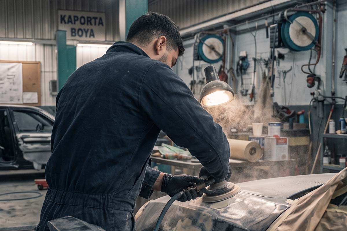 Premium araç — profesyonel kaporta ve boya servisi